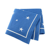 Five-pointed Star Jacquard Baby Stroller Blanket